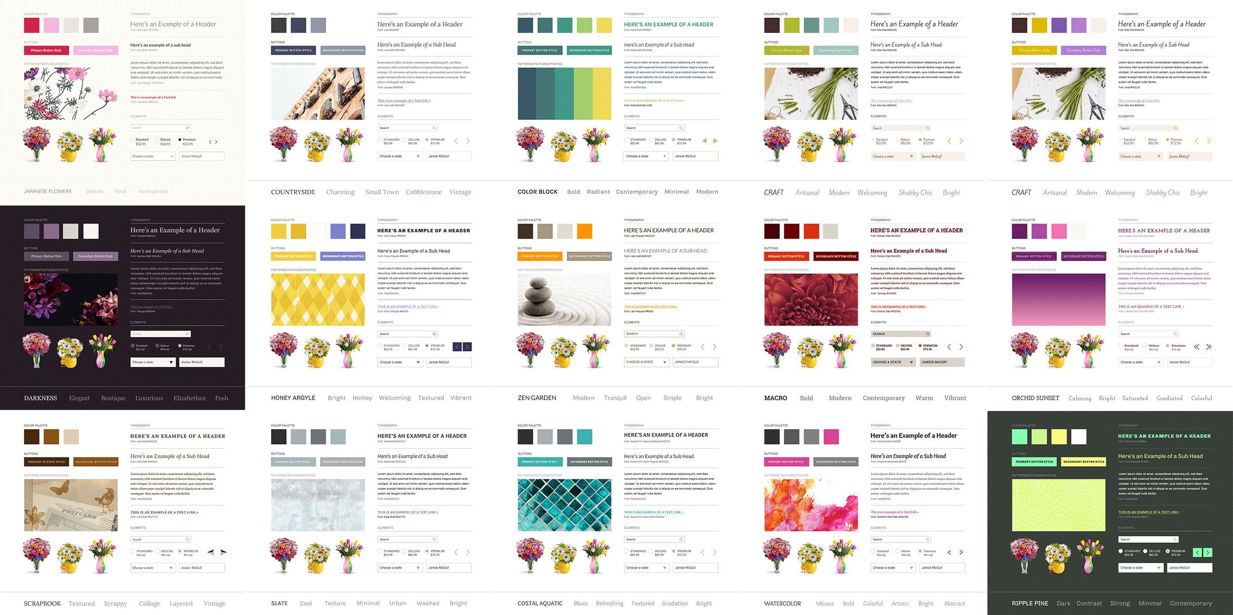 teleflora_moodboards