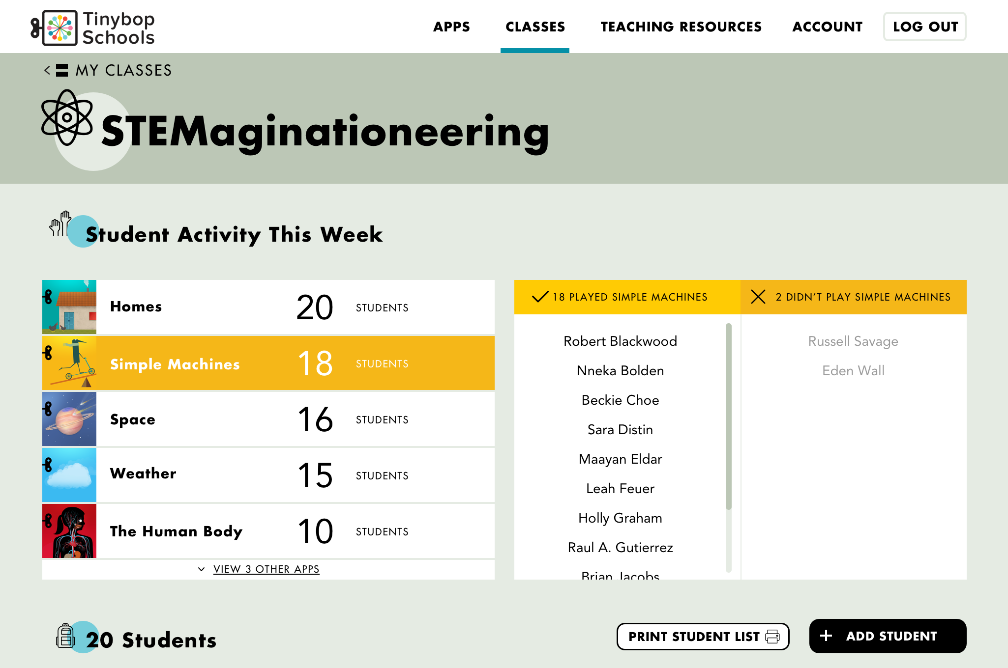 1BD_TeacherAdmin_MyClasses_StudentActivity_SimpleMachines