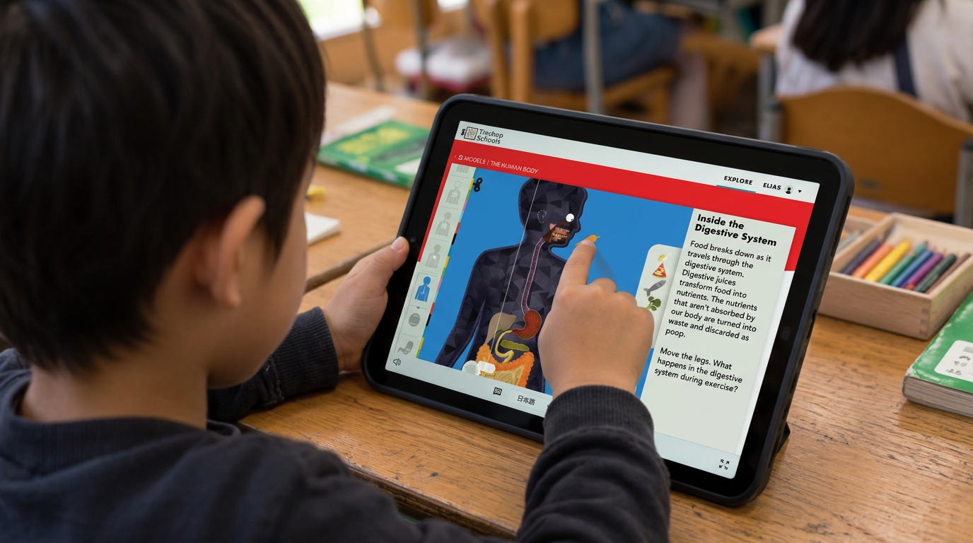 Create a candid, documentary-style classroom photo using the pro