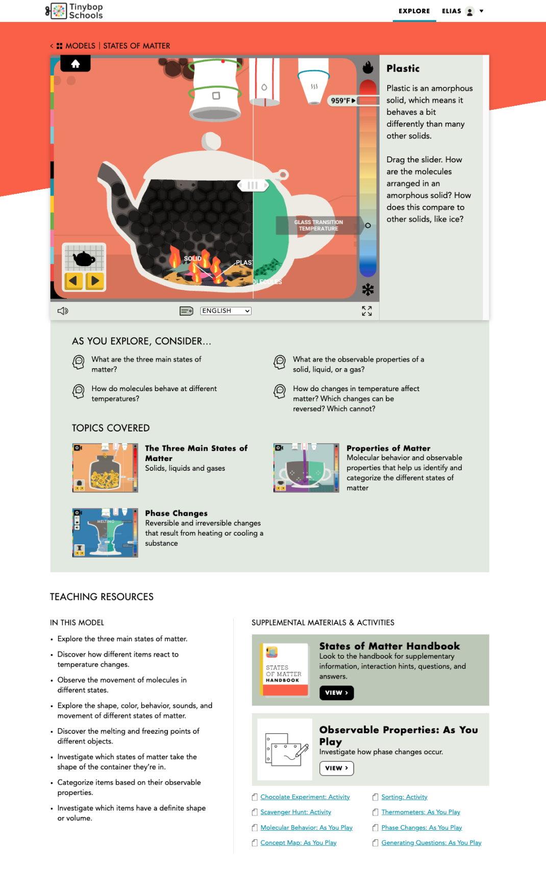 model page